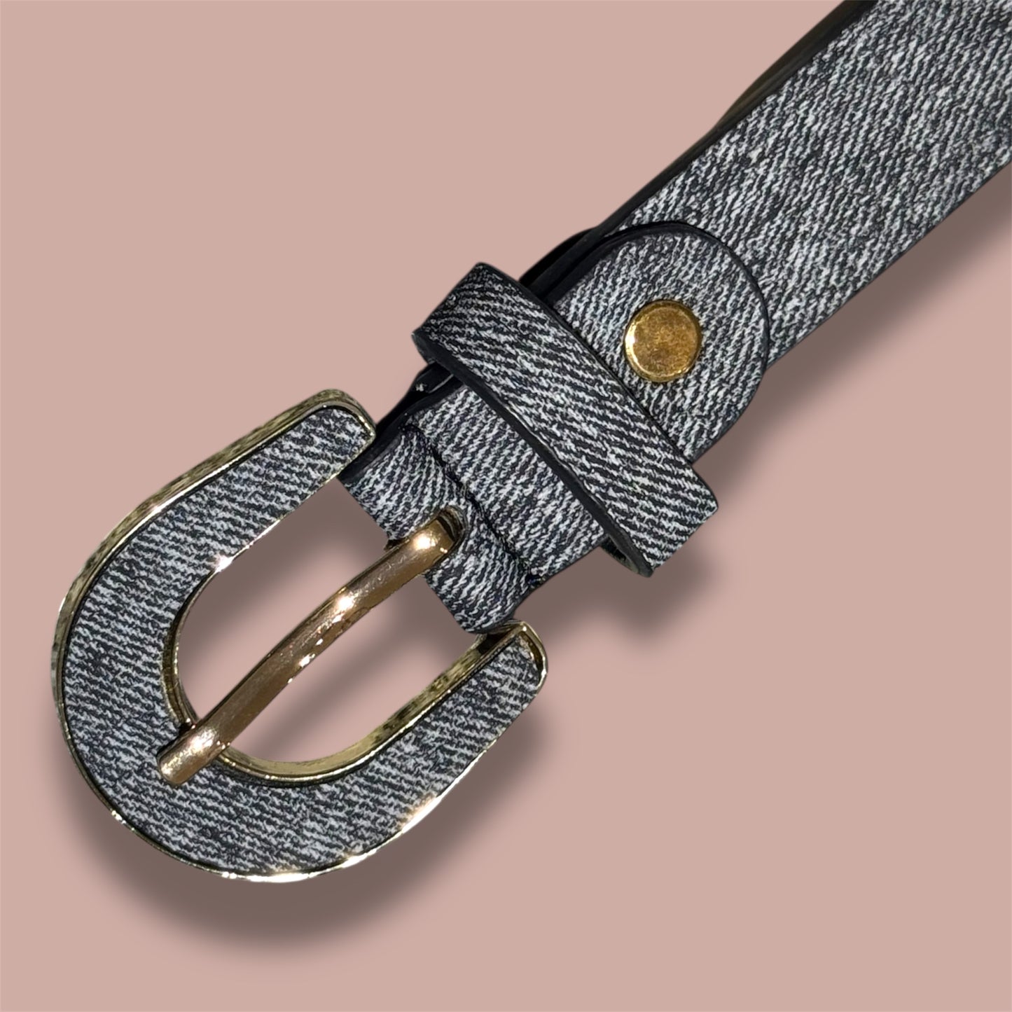 Cintura Denim Gold