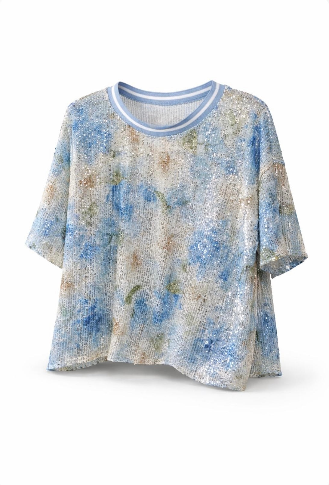 maglia glitter multicolor