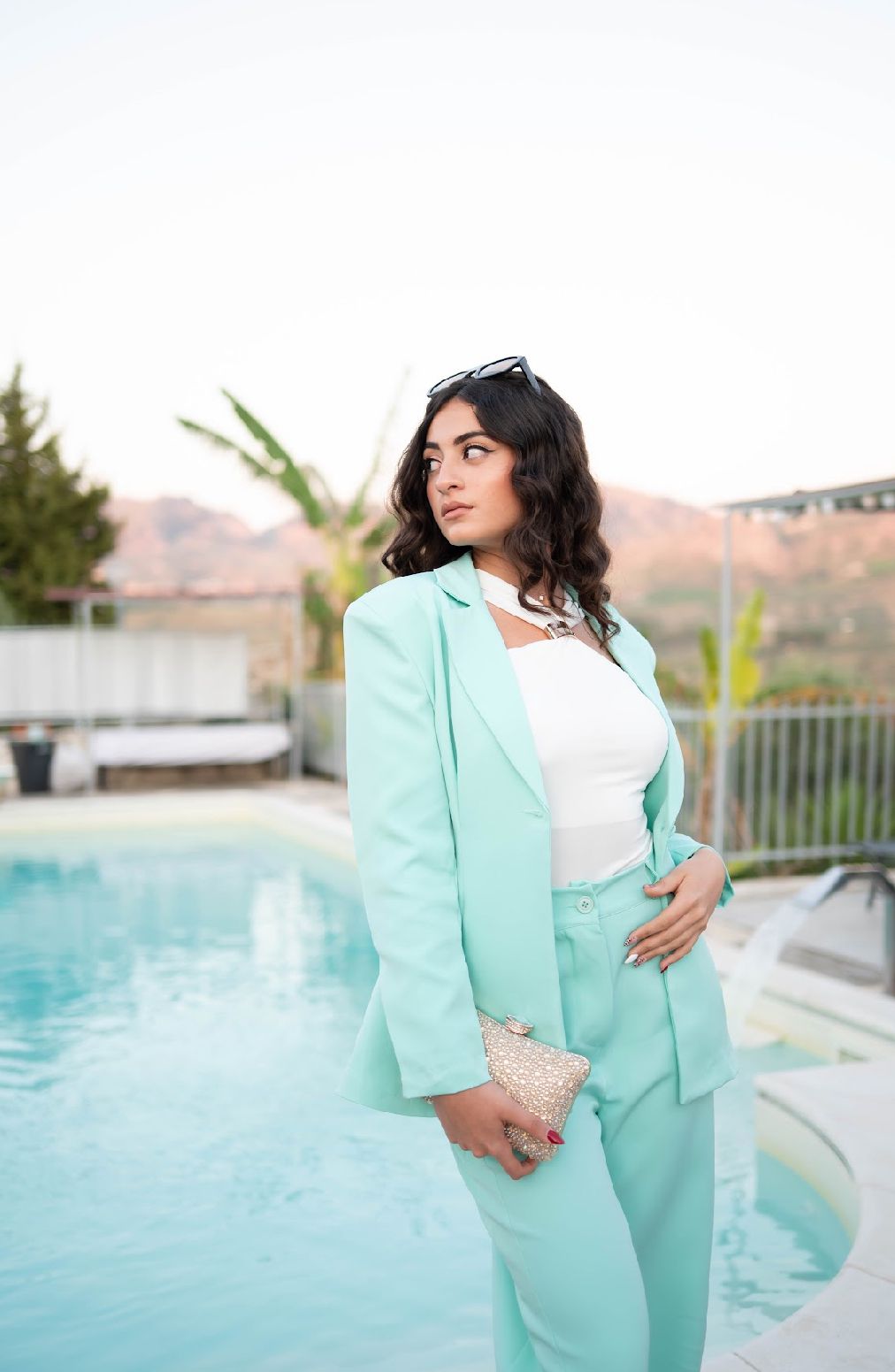 Completo Giacca + Pantalone “Mint Power”