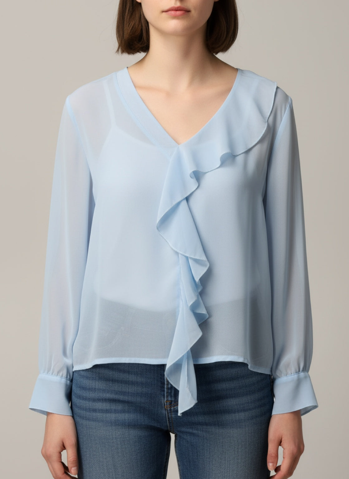 Blusa ruches