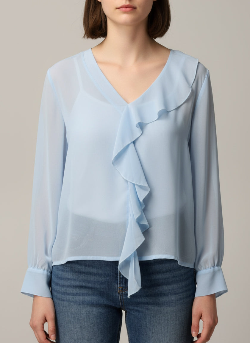 Blusa ruches