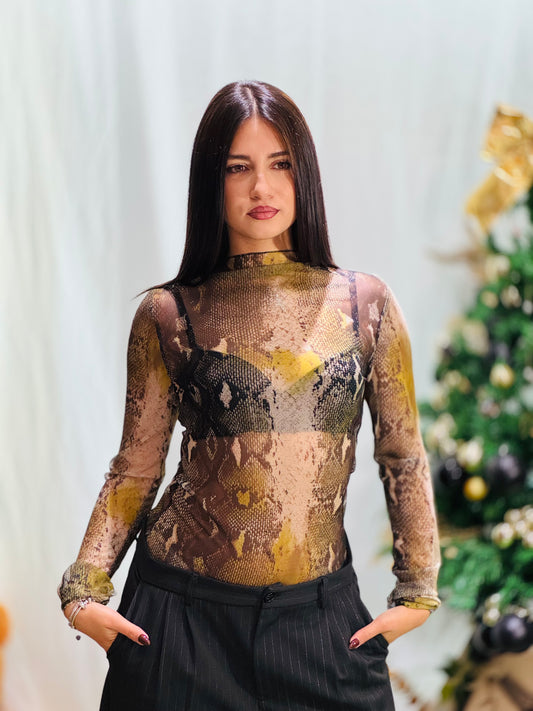 Maglia Snake Mesh