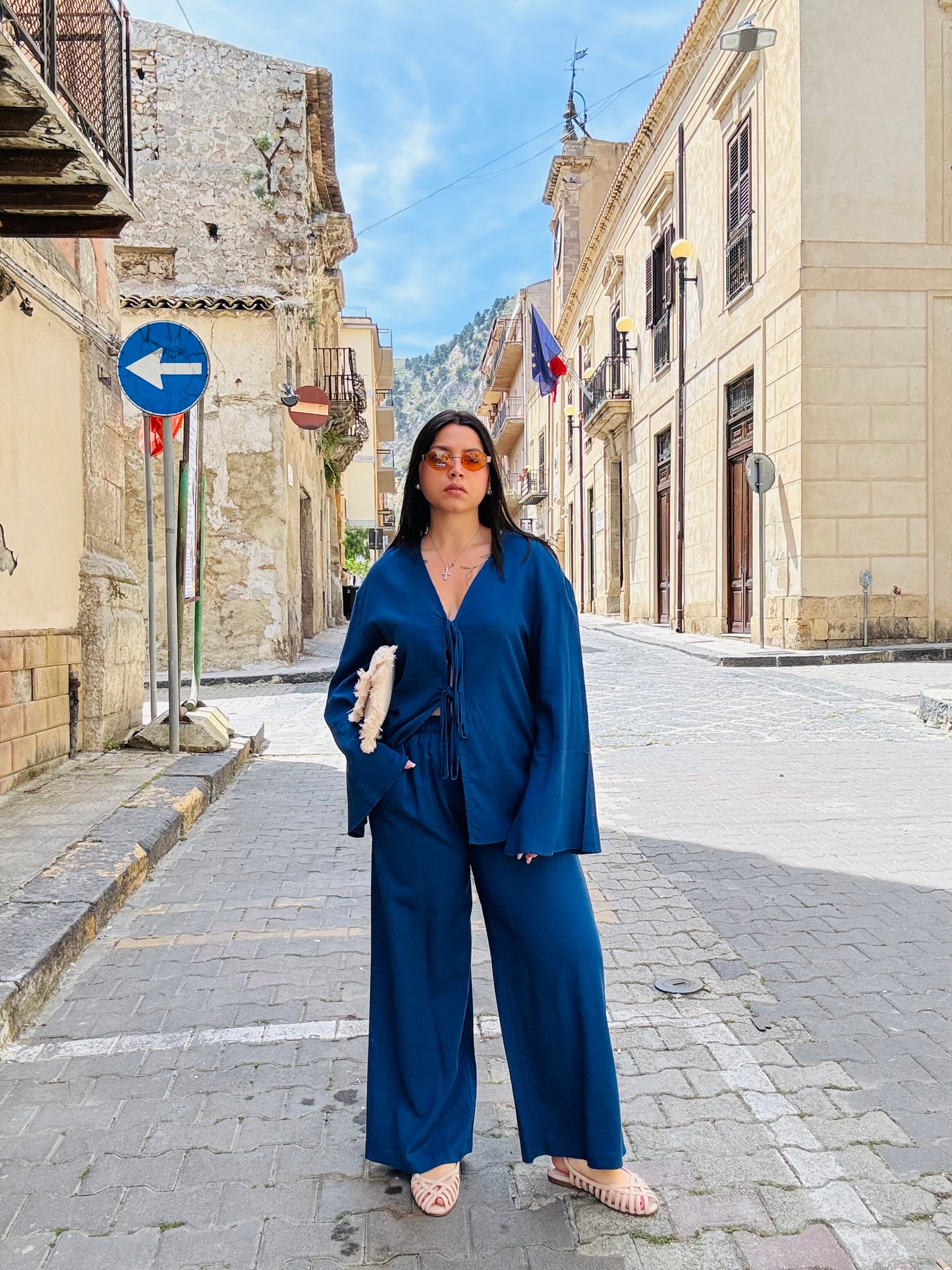 Completo Due Pezzi in Lino