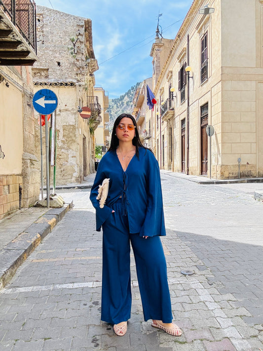 Completo Due Pezzi in Lino