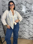 Camicia Panna Ricamata – Elodie