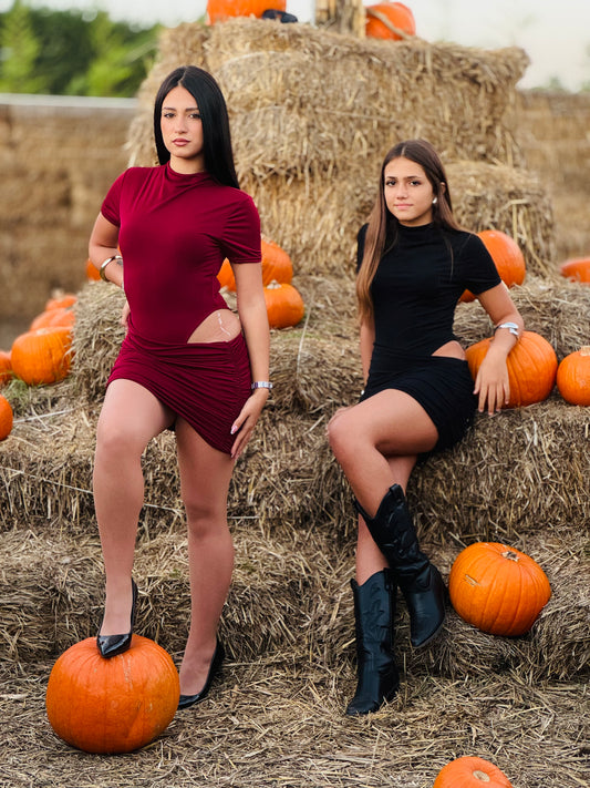 Abito cut-out laterale