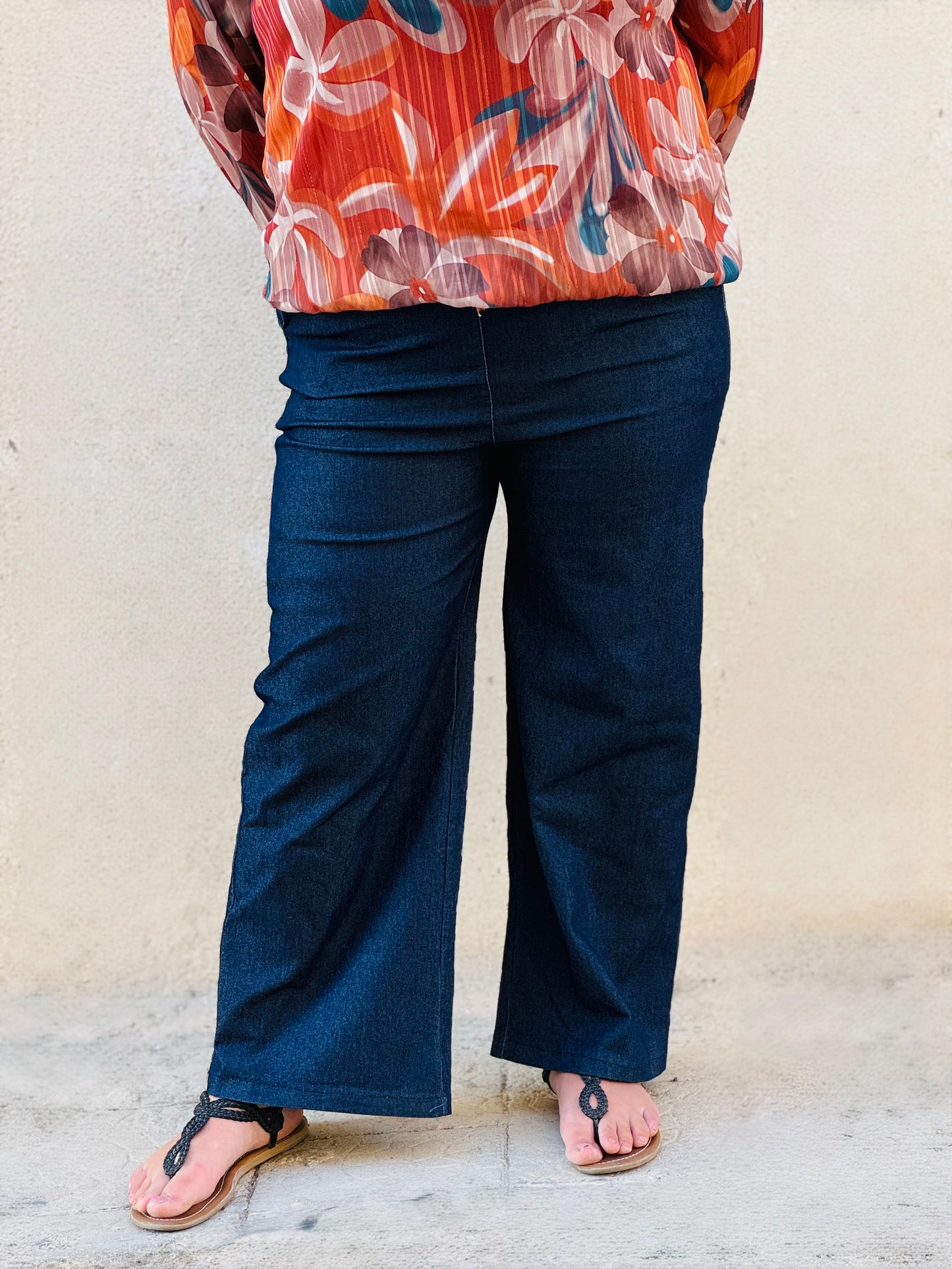 Jeans Palazzo Denim Chic curvy