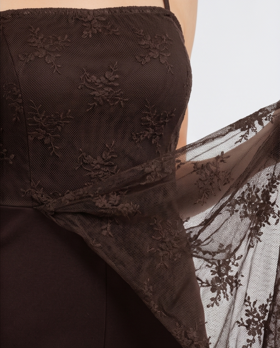 Jumpsuit Lace Touch