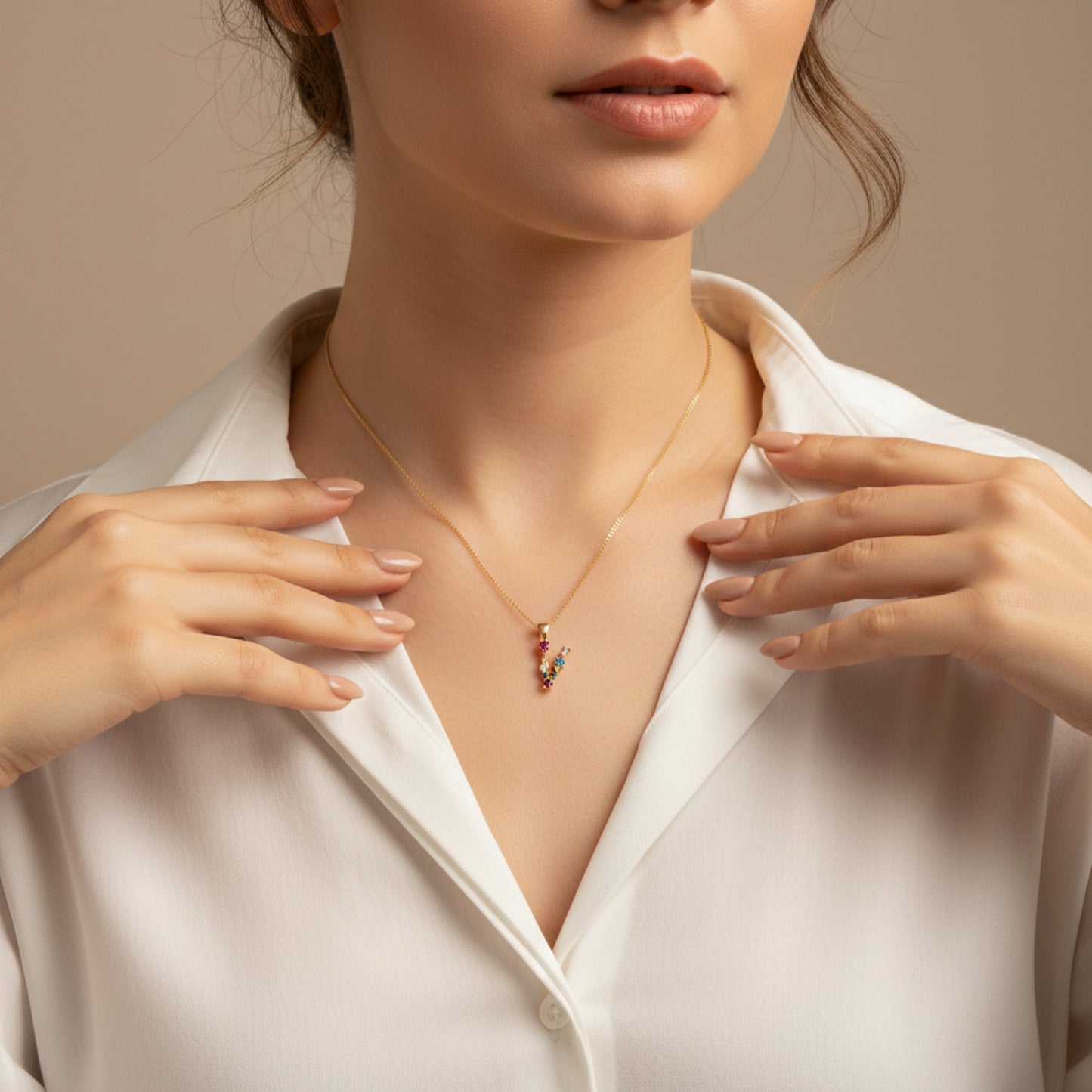 Collana Lettera V