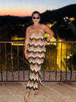MAXI DRESS GOLDEN WAVE