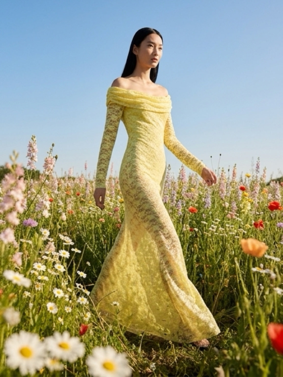 Dress Lace Bloom LUMINA