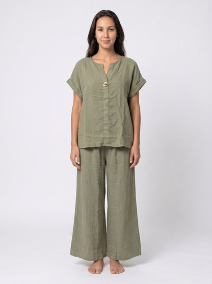 BLUSA SAHARA MOOD OLIVE