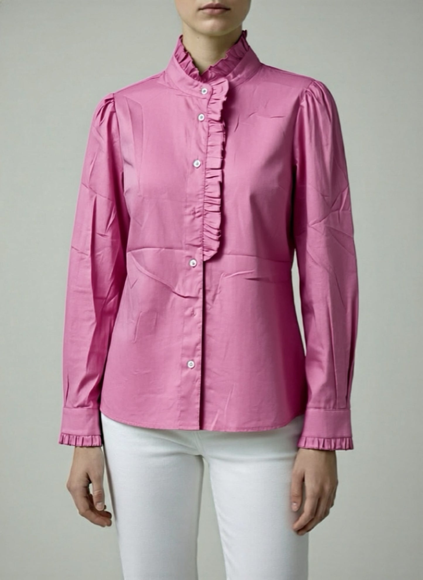 CAMICIA CON ROUCHES