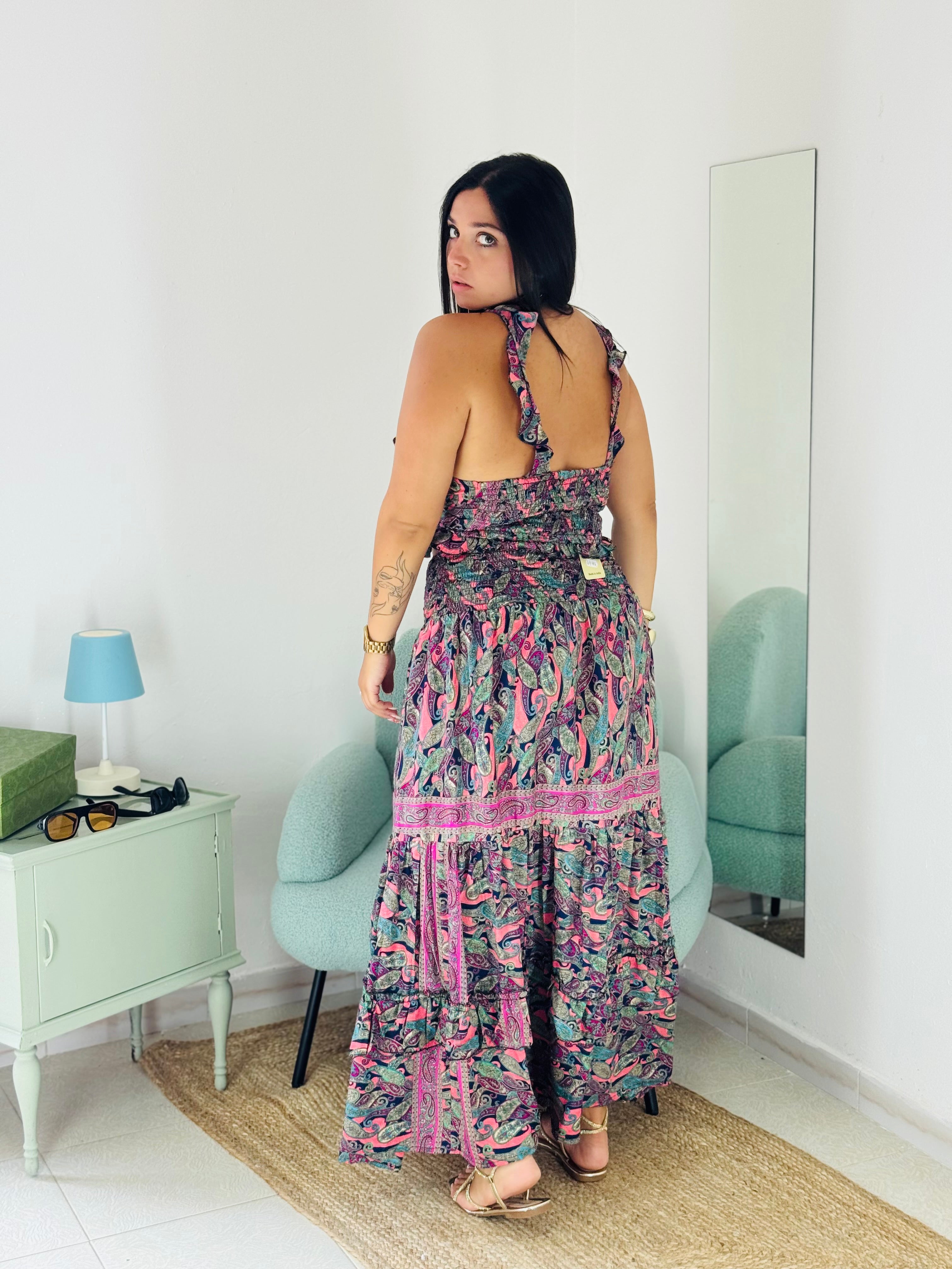 Set Gonna e Top Boho