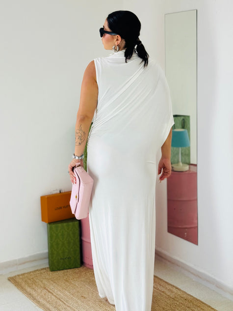 Dress Draped Elegance
