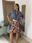 CAMICIA RIGHE BLU