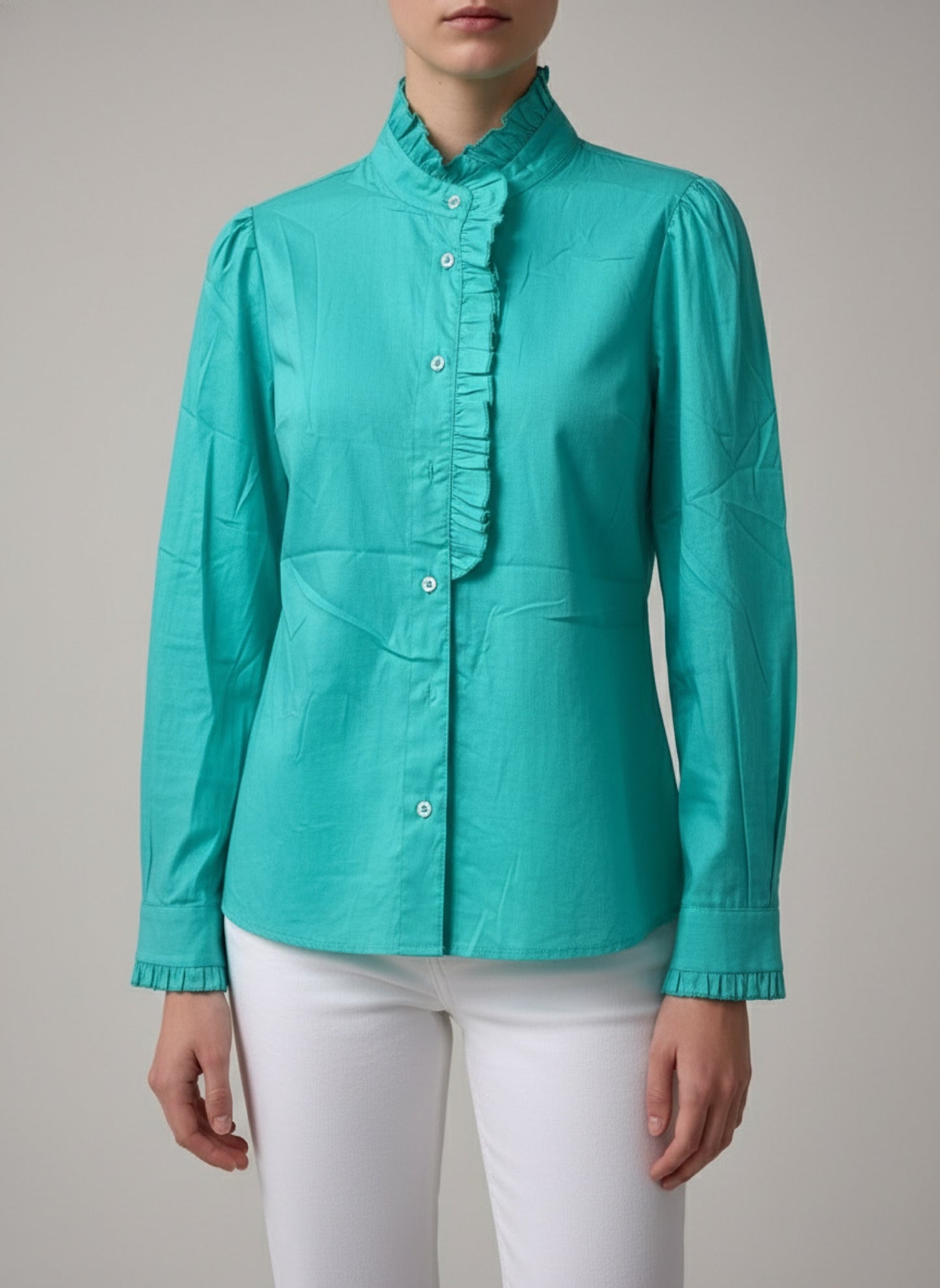 CAMICIA CON ROUCHES