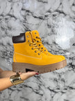 Timber Ankle Boots Mustard