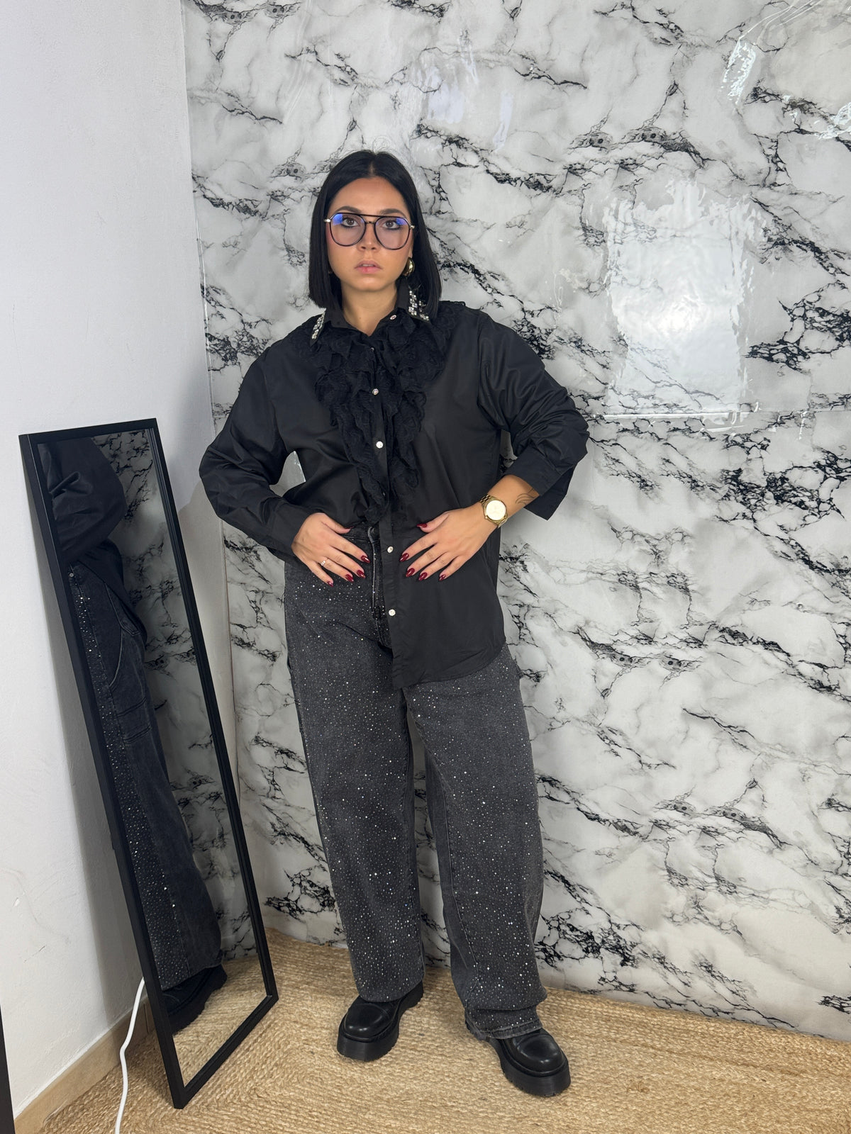 JEANS GLITTER — “Stardust Denim”