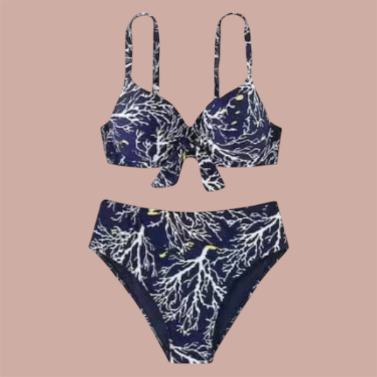 Bikini “Ramo Chic” – Due Pezzi con Vita Alta