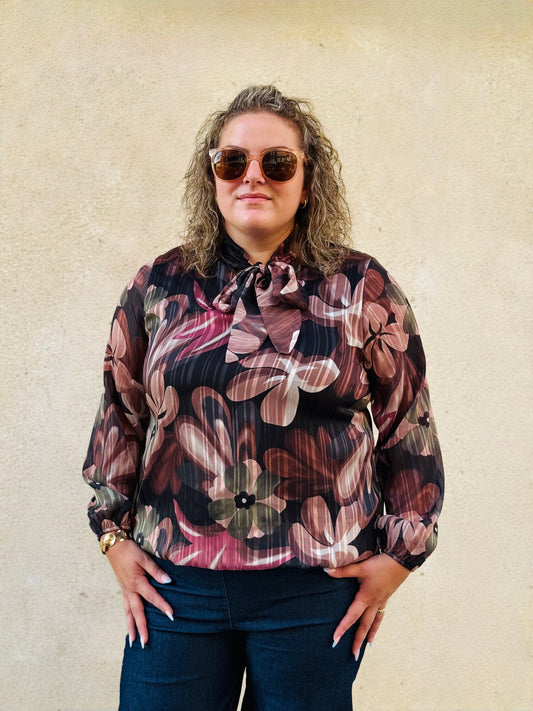 Blusa Floreale curvy