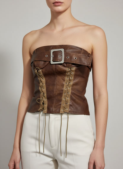 Top Bustier Ecopelle