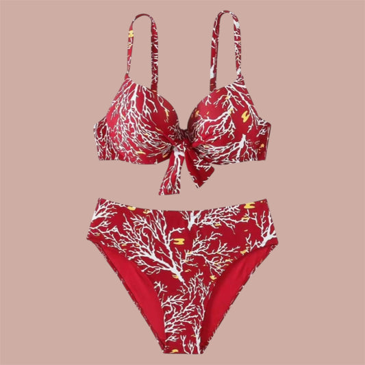 Bikini “Ramo Chic” – Due Pezzi con Vita Alta