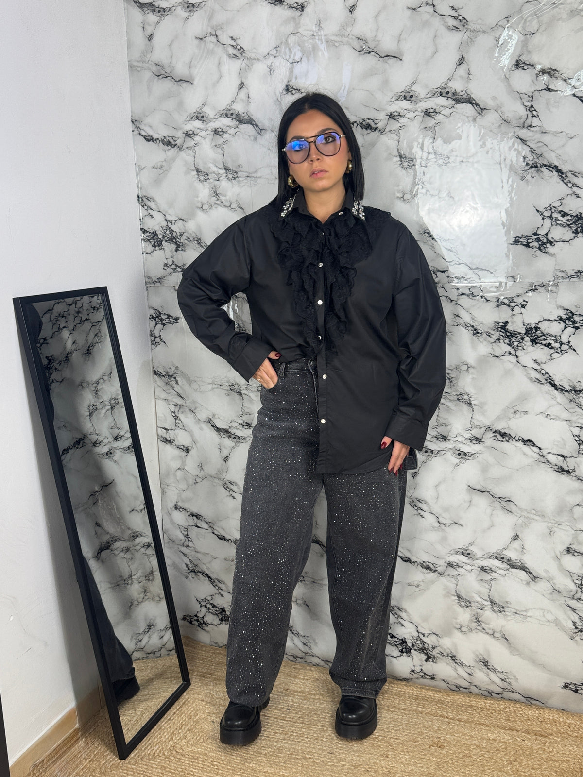 JEANS GLITTER — “Stardust Denim”