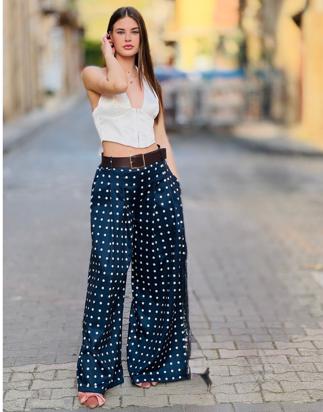 Pantaloni a Pois