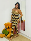 MAXI DRESS GOLDEN WAVE