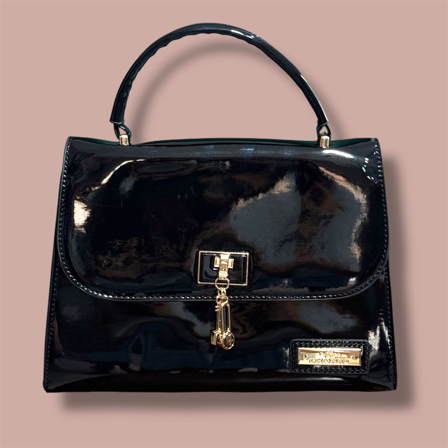 Borsa Lucida con Manicotto – Charro