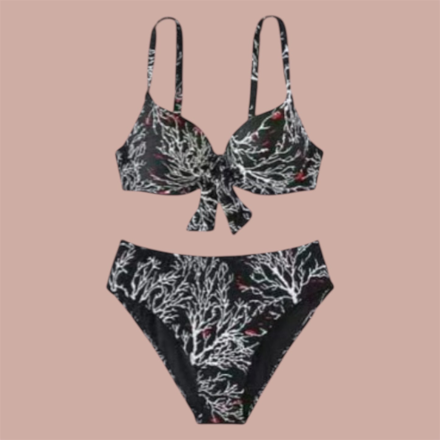 Bikini “Ramo Chic” – Due Pezzi con Vita Alta