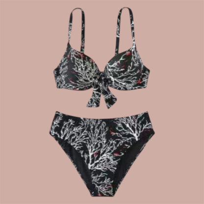 Bikini “Ramo Chic” – Due Pezzi con Vita Alta