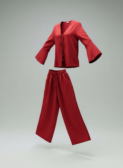 Completo Due Pezzi in Lino