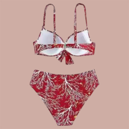 Bikini “Ramo Chic” – Due Pezzi con Vita Alta