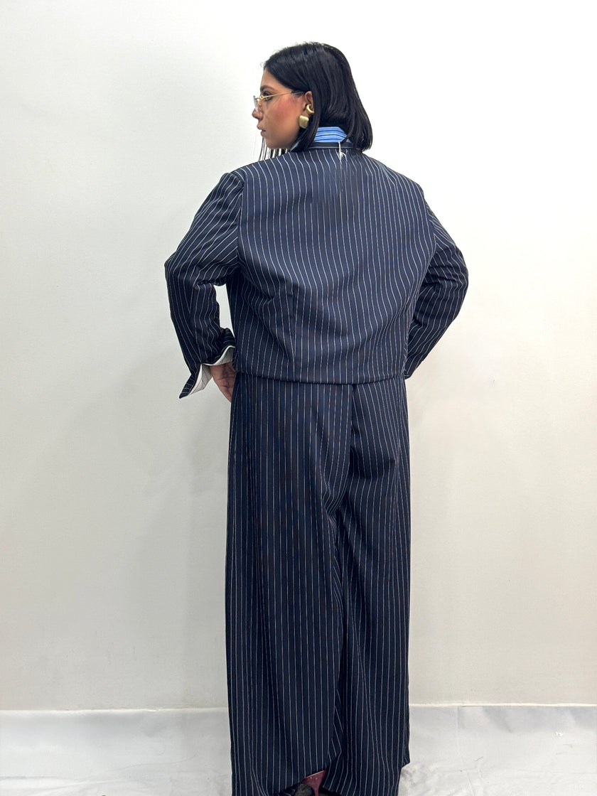 COMPLETO GESSATO BLU