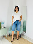 T-shirt Star in viscosa bianca