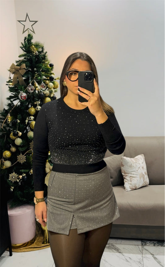 Maglia Dettagli Brillanti