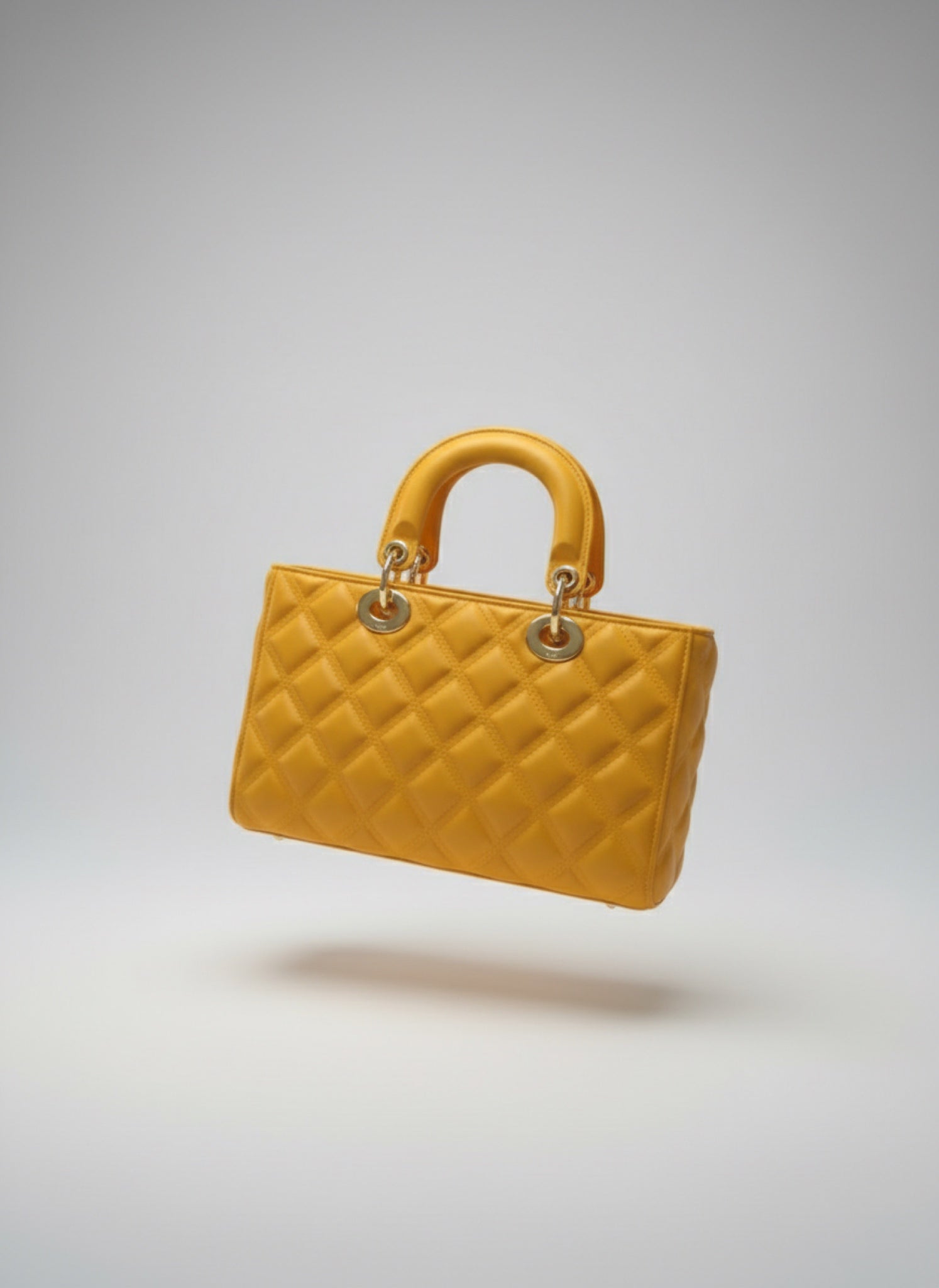 Marc Ellis Flat – Borsa Rettangolare Gialla in Plastica