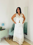 Gilet Ricamo Boho
