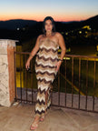 MAXI DRESS GOLDEN WAVE