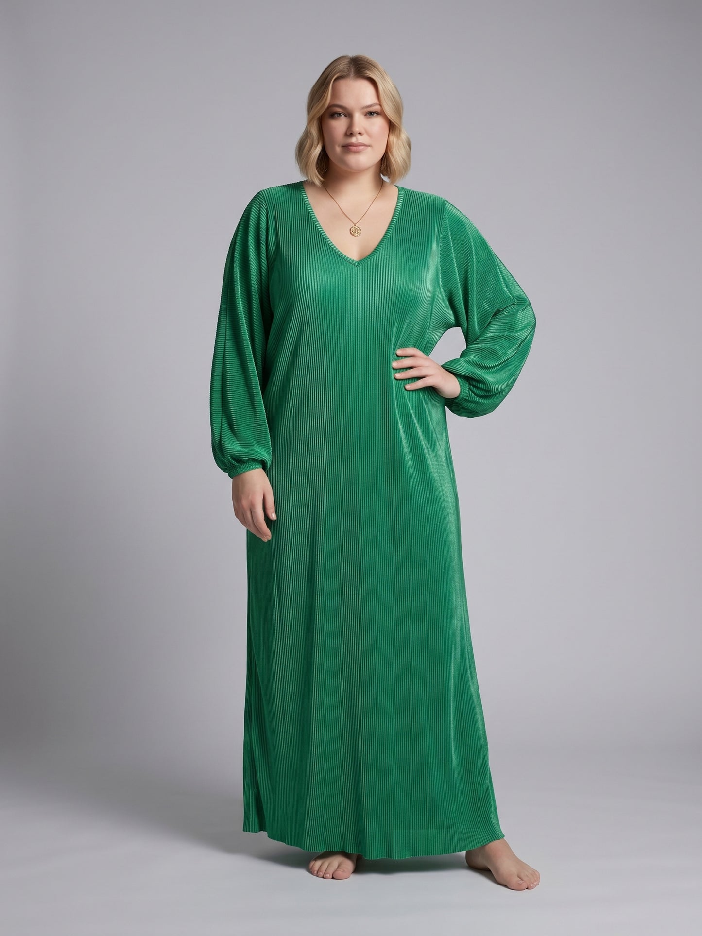 Dress Emerald Flow