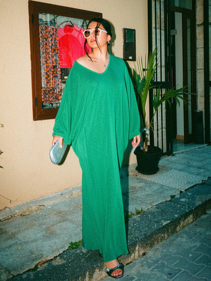 Dress Emerald Flow