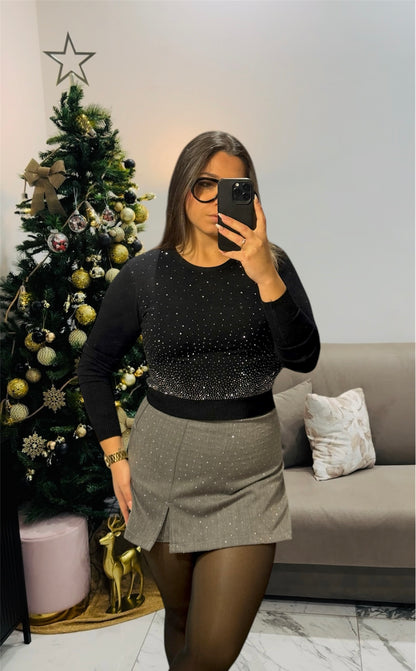Maglia Dettagli Brillanti