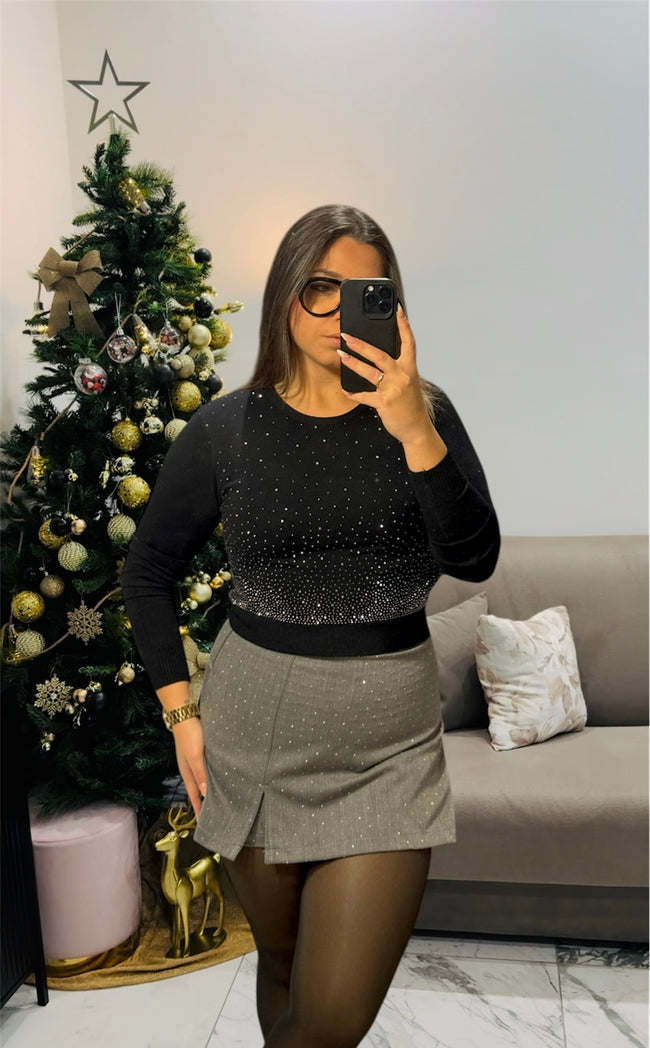 Maglia Dettagli Brillanti
