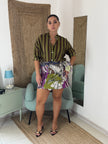 CAMICIA RIGHE VERDE