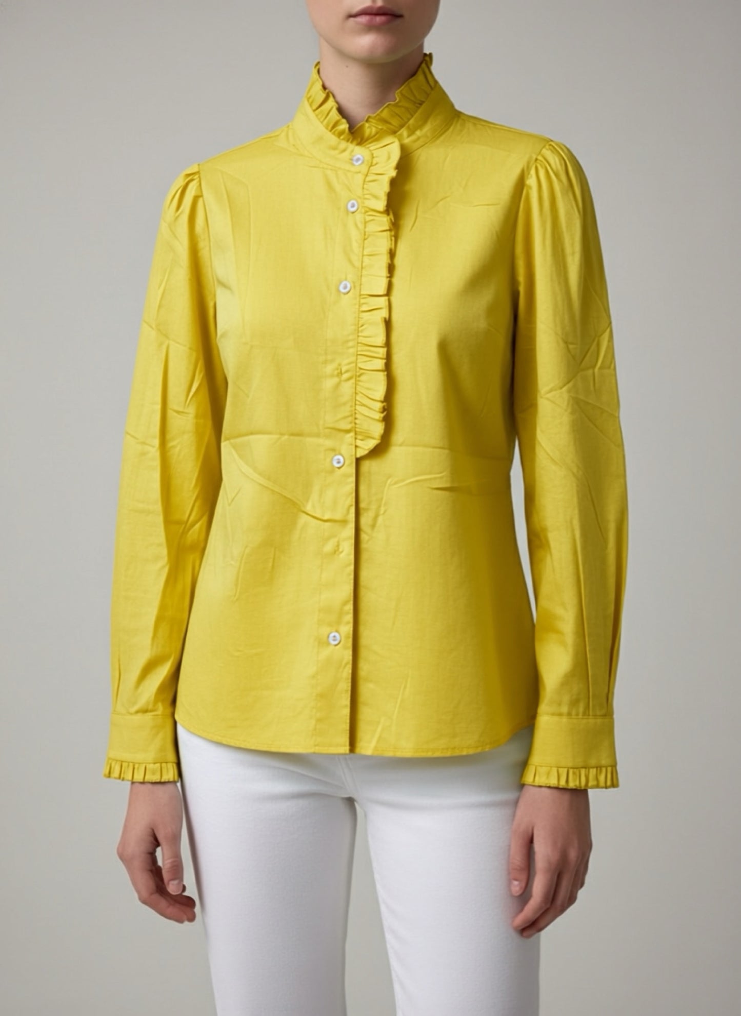 CAMICIA CON ROUCHES