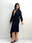 ABITO GIULIA MIDI NERO