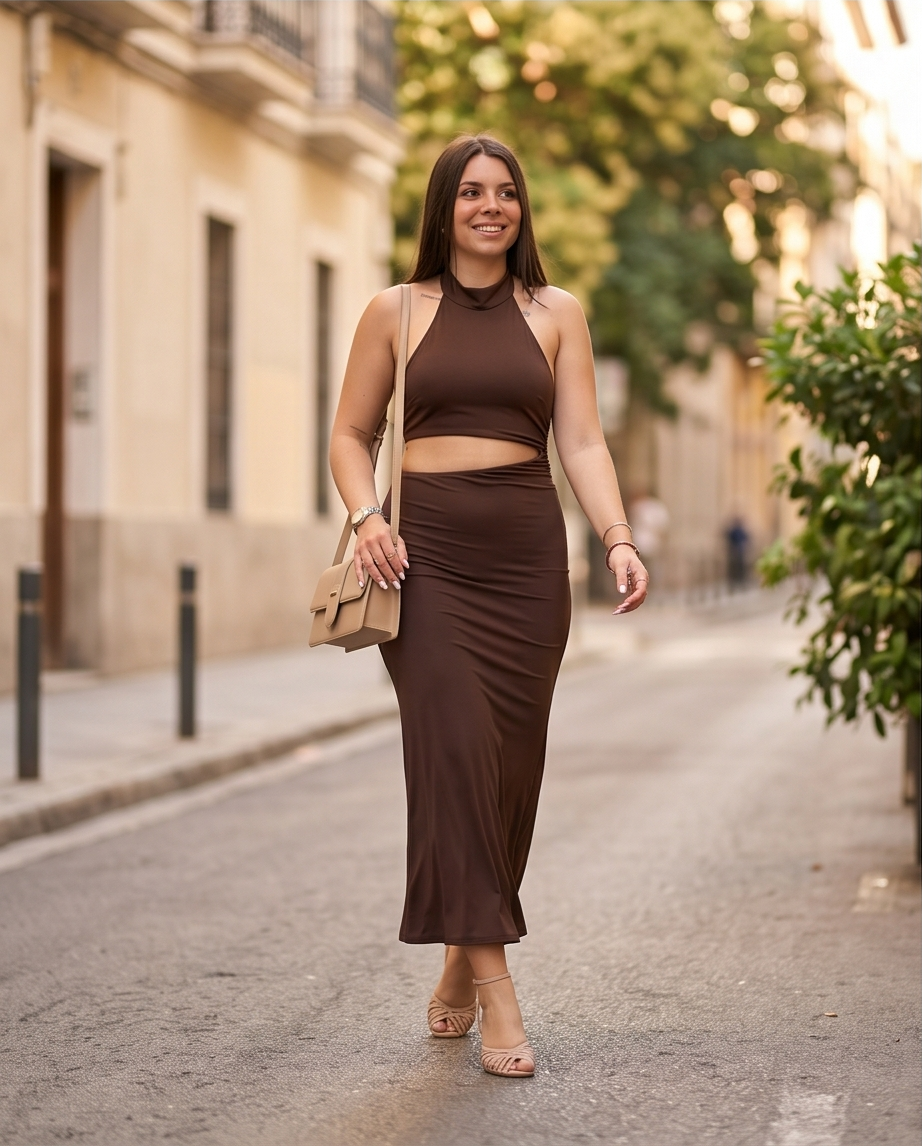 Dress Asymmetric Night