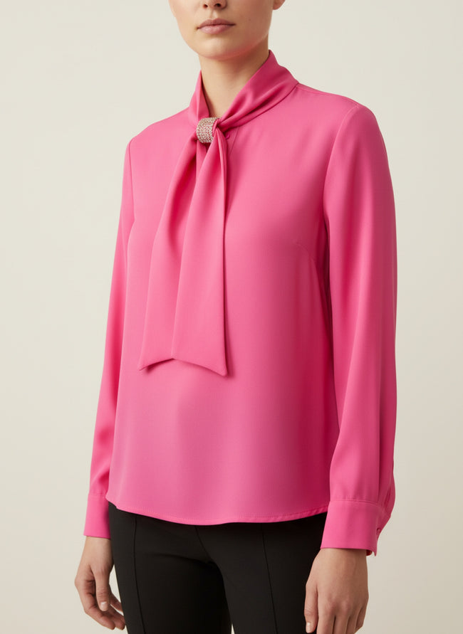 CAMICIA CON FIOCCO